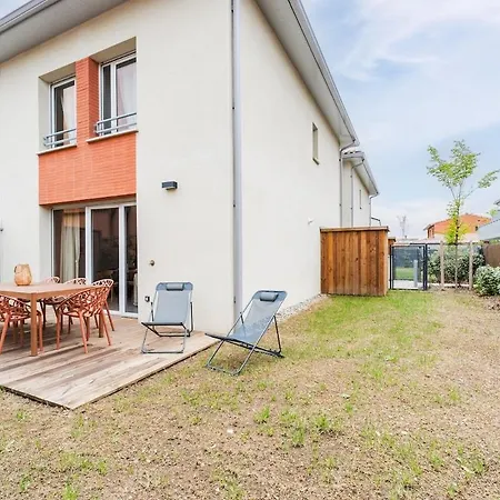 Maison Spacieuse Avec Jardin Prive 3 Parking Gratuit 15 Min Toulouse 別荘