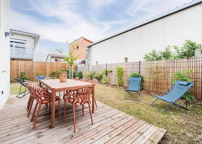 Grand T4 Moderne Avec Extérieur 8 Personnes Hébergement de vacances *