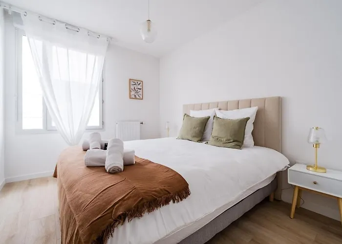 Grand T4 Moderne Avec Extérieur 8 Personnes Hébergement de vacances